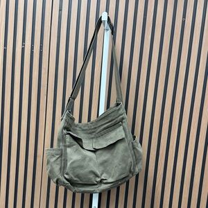 Olive Green Shoulder Bag